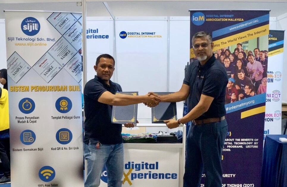 Memorandum of Understanding Signed By Sijil Teknologi Sdn Bhd And The Digital Internet Association Of Malaysia