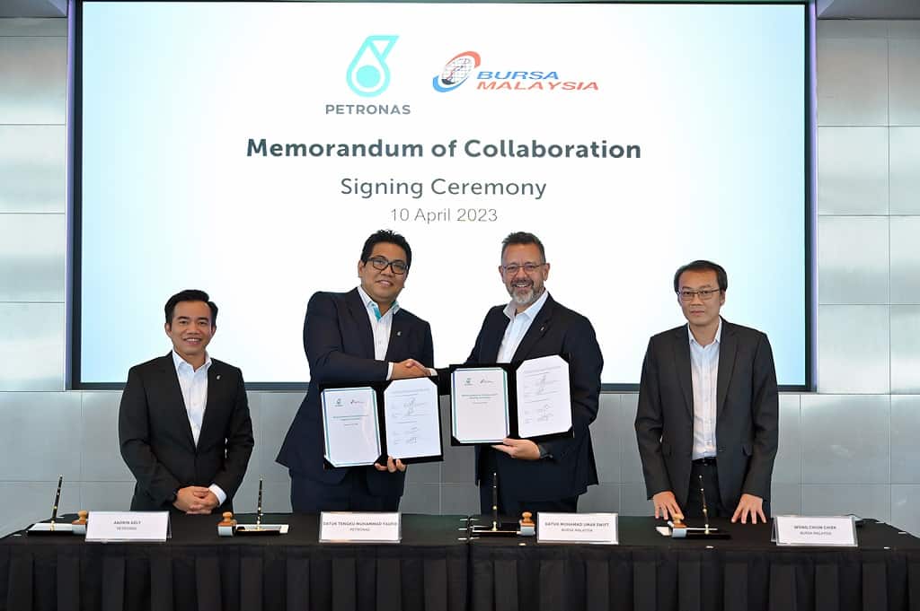 Bursa Malaysia And Petronas Sign Memorandum Of Collaboration