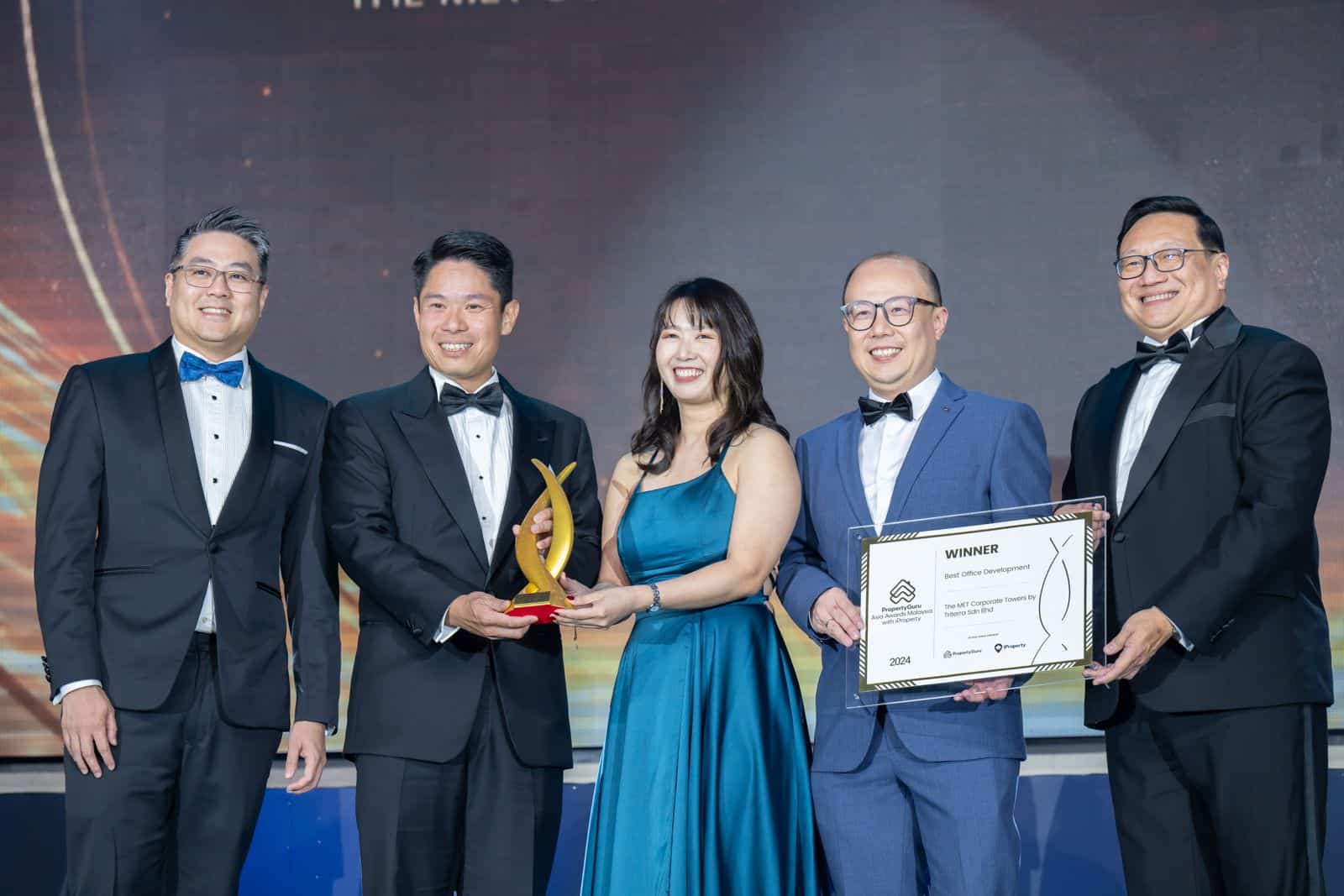 TRITERRA CELEBRATES TWO MAJOR WINS AT PROPERTYGURU ASIA AWARDS MALAYSIA
