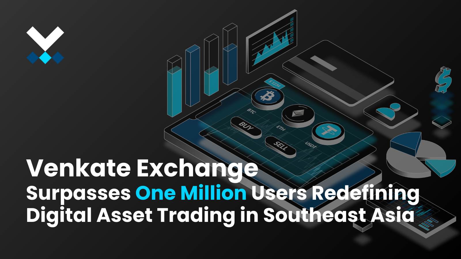 Southeast Asia’s crypto revolution: Venkate exchange surpasses 1 million users