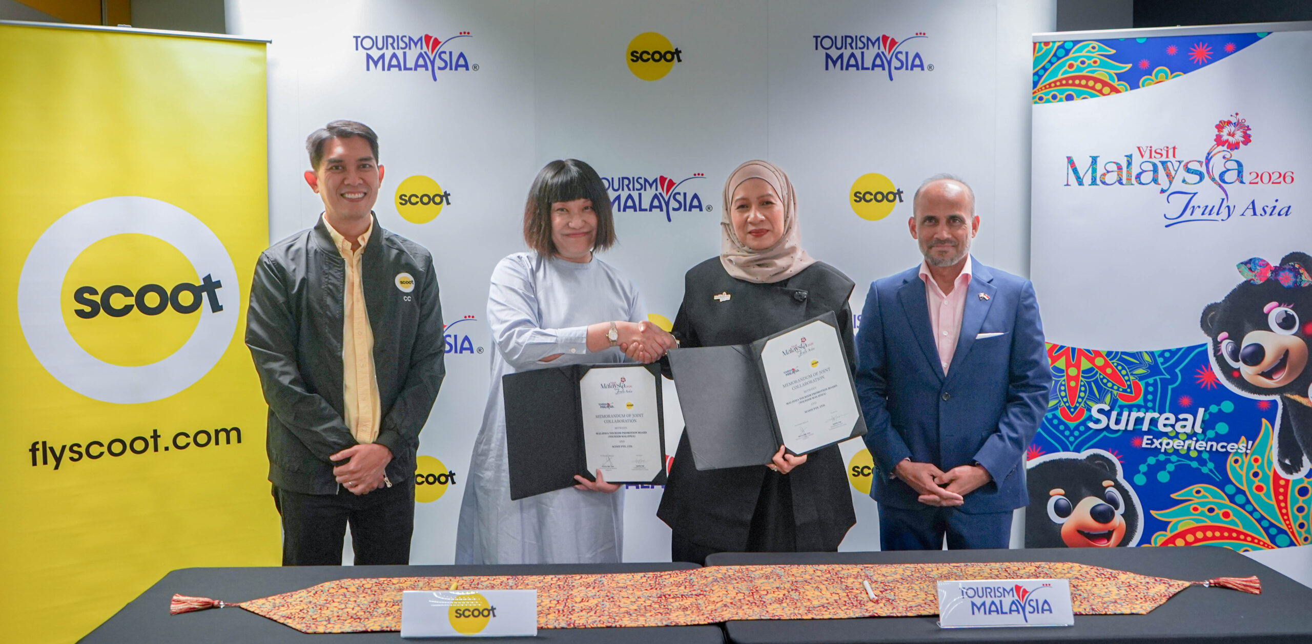 Scoot and Tourism Malaysia collaborate to boost tourism