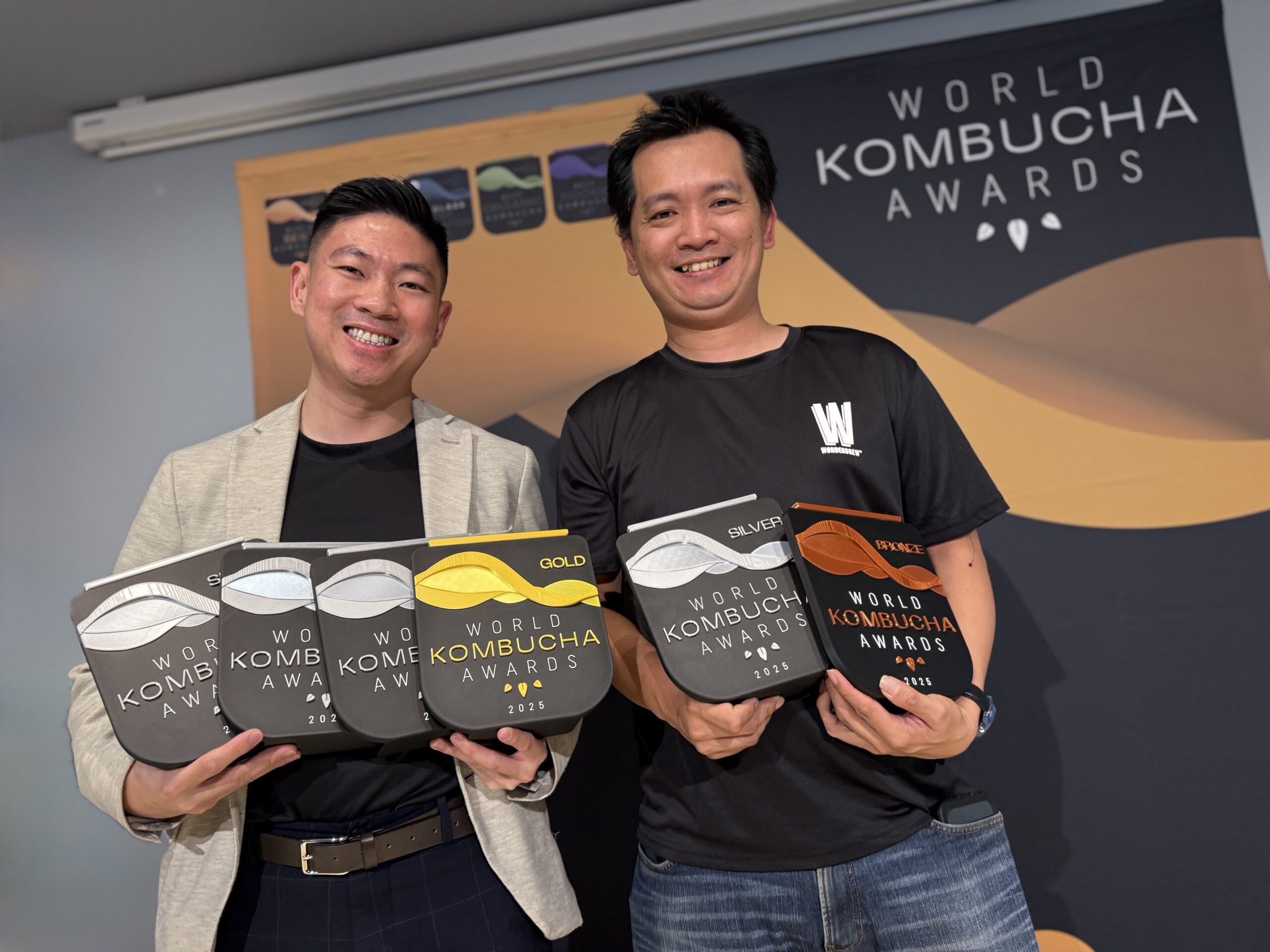 WonderBrew bags 6 World Kombucha Award medals