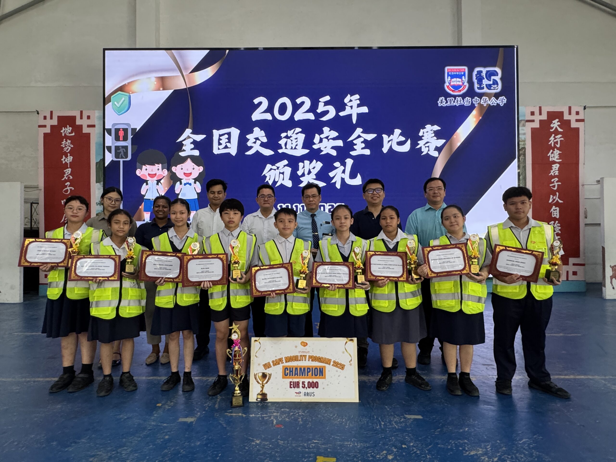 Sarawak school team named Malaysia’s champion in VIA Safe Mobility