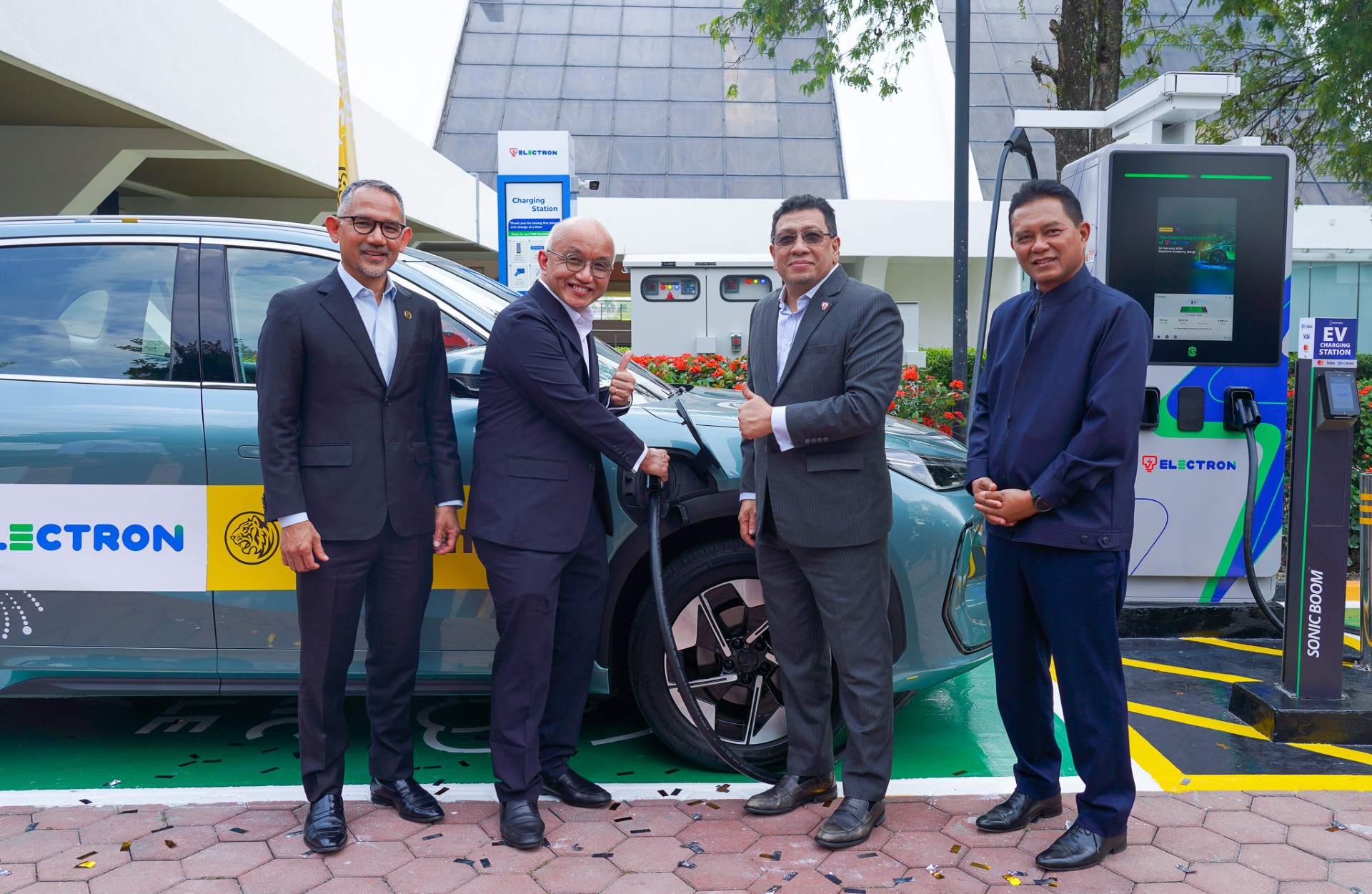 Maybank and TNB Electron launch EV charging pilot