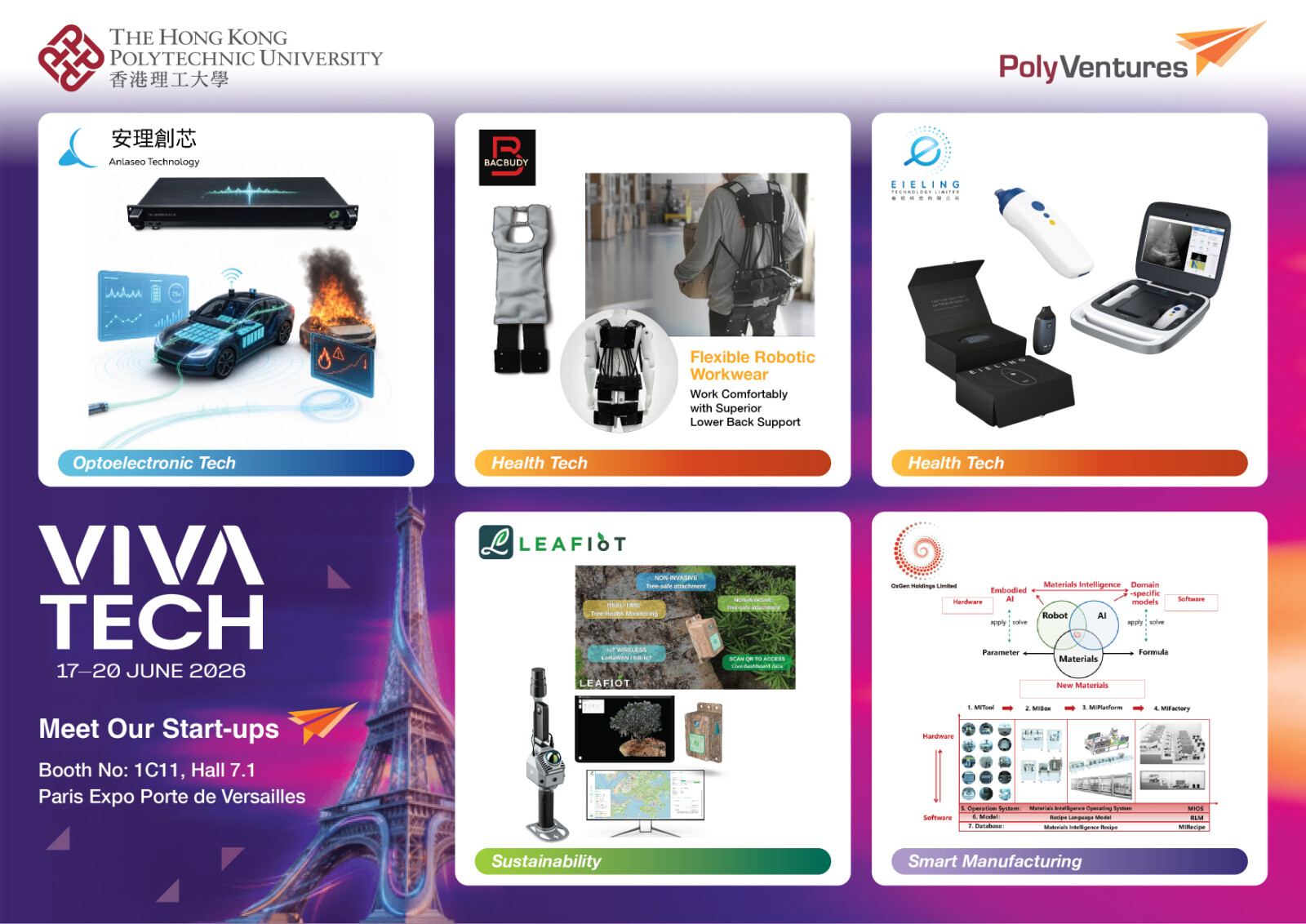 PolyU’s Inaugural Participation in VivaTech 2026