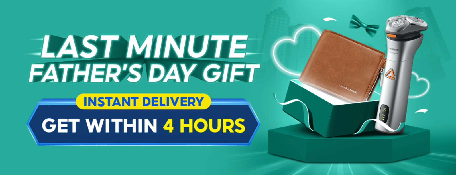 Grab Last-Minute Father’s Day Gifts with Shopee’s Instant Delivery