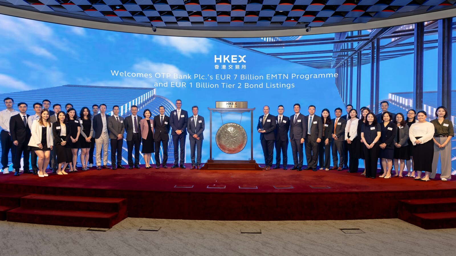 OTP Bank Becomes First EU Financial Institution to Open a EUR 7 Billion EMTN Programme on the Hong Kong Stock Exchange