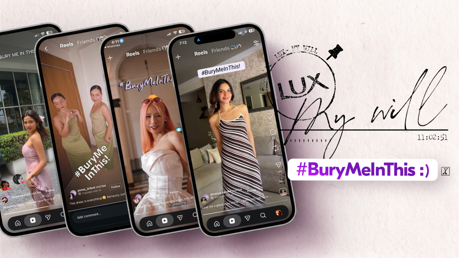 #LUXMyWill: Beauty Brand LUX Turns “#BuryMeInThis” From Social Media Trend Into Legal Declaration