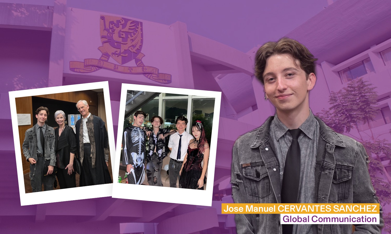 Dari Meksiko ke Hong Kong, Jose Manuel Cervantes Sanchez Membangun Jembatan Melalui Media di CUHK