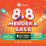 Get Local Products Delivered On The Same Day With Shopee’s 8.8 Merdeka Sale