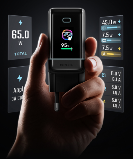 CUKTECH 6 Ultra Charger Officially Launches in Indonesia, Delivering Smarter 100W Fast Charging